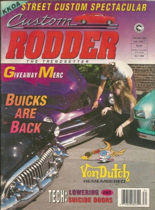 CUSTOM RODDER 1993 WINTER - VON DUTCH SPECIAL,BUICKS,LOWERING & SUICIDE DOORS